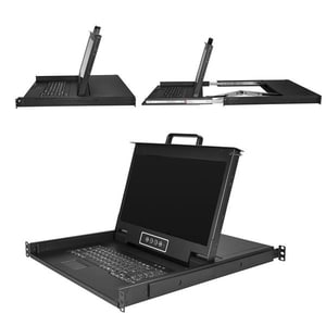 StarTech.com Console KVM per Server Rack con porta VGA - 17,3" / 1080p HD - 1U - 1 Computer - 43,9 cm (17,3") LCD - Full H