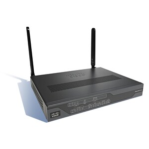 Cisco C881G-4G Ethernet, Celular Roteador sem fio - Recondicionado - 4G - LTE 800, LTE 900, LTE 1800, LTE 2100, LTE 2600, 