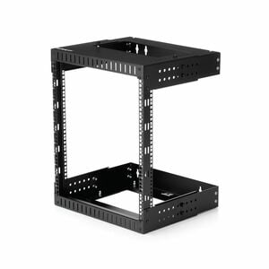 StarTech.com 12U 19" Wall Mount Network Rack - Adjustable Depth 12-20" Open Frame for Server Room /AV/Data/Computer Equipm
