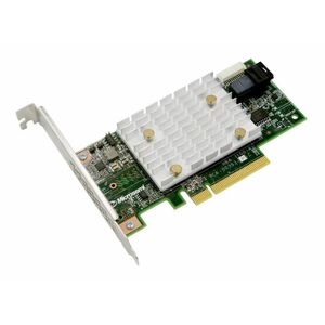 Microchip Adaptec SmartHBA 2100-4i4e Single - 12Gb/s SAS - PCI Express 3.0 x8 - Plug-in Card - Yes - 0, 1, 10, 5 RAID Leve