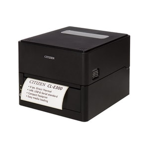 Citizen CL-E300 Desktop Direct Thermal Printer - Monochrome - Label Print - USB - Serial - 104.14 mm (4.10") Print Width -