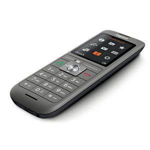 Gigaset CL660HX Handset - Anthrazit, Schwarz - Schnurlos - DECT - 400 Phone Book/Directory Memory - 6,1 cm (2,4 Zoll) Scre