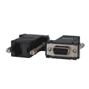 Adapter - DB9F to RJ45 straight serial - DCE - For X2 Pinout