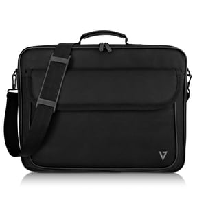V7 Essential CCK16-BLK-3E Carrying Case (Briefcase) for 40.6 cm (16") to 40.9 cm (16.1") Notebook - Black - 600D Polyester