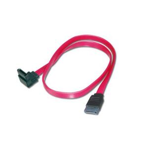 Assmann 50 cm SATA Datentransferkabel - Cable for Blu-Ray-Recorder, Hauptplatine, DVD Burner - 6 Gbit/s - Rot