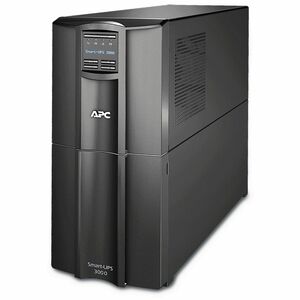 APC Smart-UPS, Line Interactive, 3kVA, Tower, 120V, 8 NEMA 5-15R+2 NEMA 5-20R outlets, SmartConnect Port+SmartSlot, AVR, L