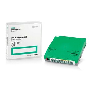 HPE Data Cartridge LTO-8 - WORM - Labeled - 1 Pack - 12 TB (Native) / 30 TB (Compressed) - 960 m Tape Length
