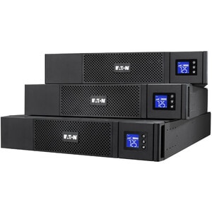 Eaton 5SX 3000VA Rack/Tower UPS - 2U Rack/Tower - 230 V Input - Serial Port - 8 x IEC 60320 C13 (10A), 1 x IEC 60320 C19 (