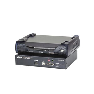 4K USB HDMI SINGLE DISPLAY KVM OVER IP EXTENDER WITH POE