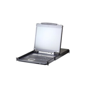 16-PORT 19IN LCD KVM OVER IP SWITCH (USB - PS/2 VGA)