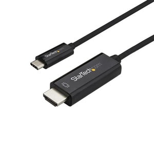 StarTech.com 3ft (1m) USB C to HDMI Cable - 4K 60Hz USB Type C DP Alt Mode to HDMI 2.0 Video Display Adapter Cable - Works