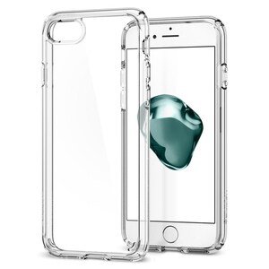 Spigen iPhone 7 / iPhone 8 Case Ultra Hybrid 2 Crystal Clear