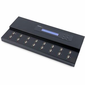 StarTech.com USBDUPE115. Produkttyp: USB-Flash-Drive-Duplikator, Anzahl der simultanen Kopien: 15 Kopien, Schnittstelle: U