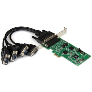StarTech.com 4 Port PCI Express PCIe Serial Combo Card - 2 x RS232 2 x RS422 / RS485 - PCI Express x1 - 4 x DB-9 RS-232/42