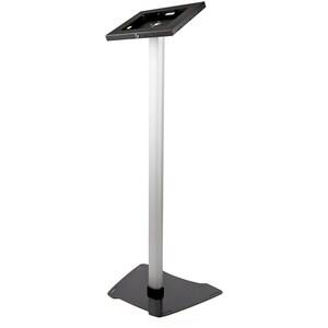 StarTech.com Secure Tablet Floor Stand - Security lock protects your tablet from theft and tampering - Supports iPad and o