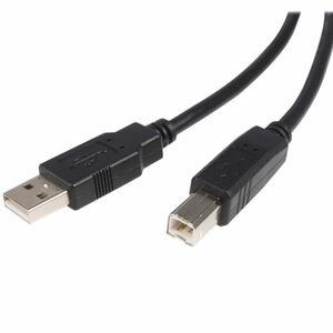 StarTech.com High Speed Certified USB 2.0 - USB cable - 4 pin USB Type A (M) - 4 pin USB Type B (M) - 3 m ( USB / Hi-Speed
