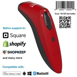 Palmare Scanner codici a barre Socket Mobile SocketScan S740 - Rosso - Tipo connettività: Wireless - 1D, 2D - Imager - Blu