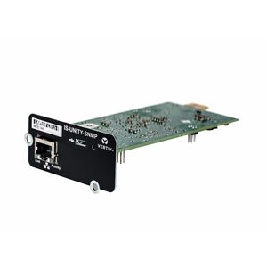 Vertiv Liebert IntelliSlot Unity - SNMP - Network Card | Remote Monitoring - Data Center Monitoring | Adapter | 10Mb LAN/1