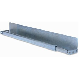 DIGITUS Professional Tragschiene für Schrank - Grau - max. 100 kg Traglast - Feuerverzinkter Stahl - 2