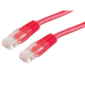 ITB - Cavo di rete UTP Cat.6 Economy, colore rosso, 2m.
