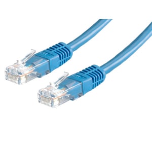 ITB - Cavo di rete Economy UTP Cat.6 RJ45, colore blu, lunghezza 1m.