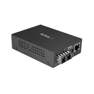 StarTech.com LWL Medienkonverter - 1000Base-SX - Multi Mode - 550m - SC Glasfaser auf Ethernet Konverter - LWL zu Kupfer K