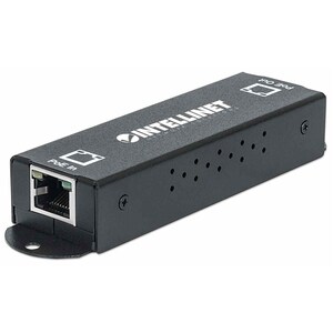 Gigabit High-Power PoE+ Extender Repeater, IEEE 802.3at/af Power over Ethernet (PoE+/PoE), metal - Network (RJ-45) - Metal