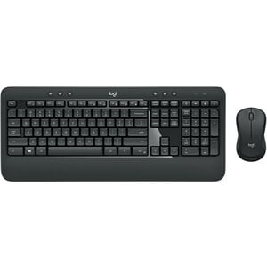 Logitech MK540 Keyboard & Mouse - Danish, Norwegian, Swedish, Finnish - USB Wireless RF - USB Wireless RF - Optical - 1000