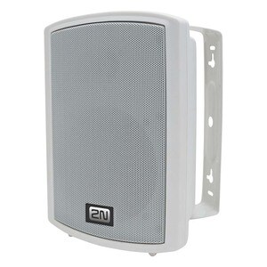 2N SIP Wall Mountable Speaker - 8 W RMS - White - 12 W (PMPO) Woofer Tweeter Midrange - 75 Hz to 20 kHz - 8 Ohm