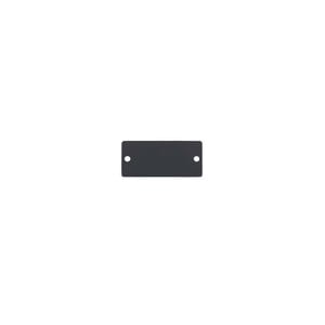 W-BLANK(W) WALL PLATE INSERT WHITE. BLANK SLOT COVER PLATE