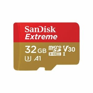 microSDHC SanDisk Extreme - 32 GB - UHS-I - 90 MB/s Lettura