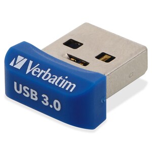 Pen Drive Verbatim Store 'n' Stay Nano - 16 GB - USB 3.0 - Blu - 1 / Confezione