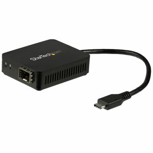 StarTech.com USB-C auf LWL Konverter - Offener SFP - USB 3.0 Gigabit Ethernet Netzwerk Adapter - 1000BASE-SX/LX - Windows 