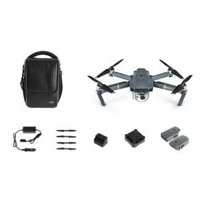 DJI Mavic Pro Fly More Combo - 2.40 GHz, 2.48 GHz - Battery Powered - 27 Minute - 22965.88 ft Operating Range - Wi-Fi - Black