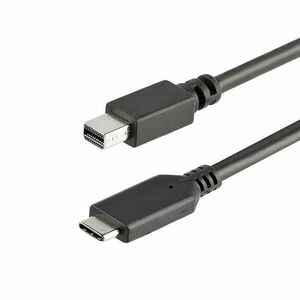 StarTech.com 1 m / 3.3 ft. USB-C to Mini DisplayPort Cable - 4K 60Hz - Black - USB 3.1 Type-C to Mini DP Adapter Cable - m