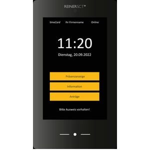 Reinersct timeCard Electronic Time Clock - RFID