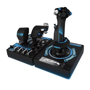Logitech H.O.T.A.S. X56 Gaming Throttle - Cable - USB - PC
