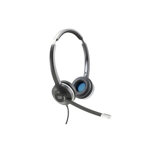 Cisco 532 Kabel Kopfbügel Stereo Headset - Binaural - Ohraufliegend - 50 Hz bis 18 kHz Frequenzgang - Elektret-Mikrofon, K