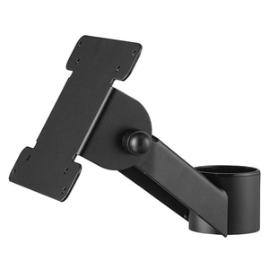 APA-HA-45 POS VESA head on angled arm - capacity 10kg (22lb) - pole attachment 45mm (1.8") - steel - Black