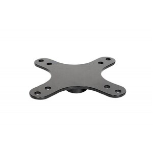 Zirkona Montageplatte für Flachbildschirm - Schwarz - 1 Unterstützte(r) Display(s) - 75 x 75, 100 x 100