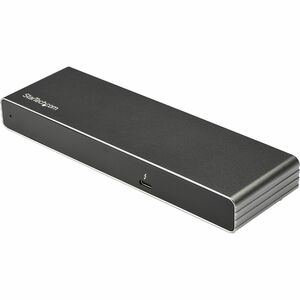 StarTech.com Thunderbolt 3 Dock - Dual 4K 60Hz Monitor TB3 Docking Station with DisplayPort, HDMI & 1080p VGA - 85W Power 