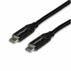 StarTech.com 2m 6 ft USB C to USB C Cable w/ 5A PD - M/M - USB 2.0 - USB-IF Certified - USB Type C Cable - USB C Charging 