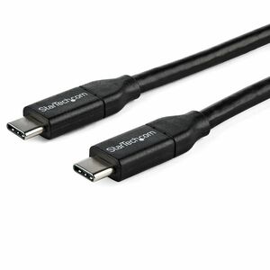 StarTech.com 1m 3 ft USB C to USB C Cable w/ 5A PD - M/M - USB 2.0 - USB-IF Certified - USB Type C Cable - USB C Charging 