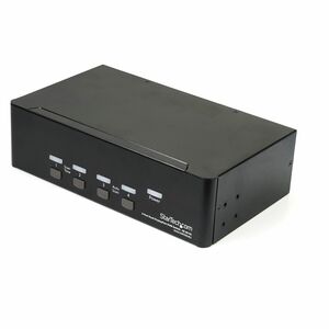 StarTech.com KVM-Switchbox - TAA-konform - 4 Computer - 1 Lokaler Benutzer(n) - 3840 x 2160 - 8 x USB - 10 x DisplayPort -