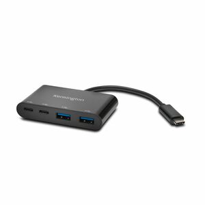 Kensington CH1000 USB-Hub - USB-Typ C - Extern - Schwarz - 4 Total USB Port(s) - 4 USB 3.1 Port(s)