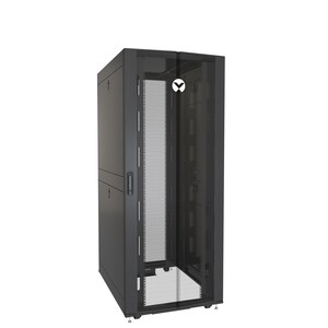 Vertiv VR Rack - 42U Server Rack Enclosure| 800x1100mm| 19-inch Cabinet (VR3150) - 2265x800x1200mm (HxWxD)| 77% perforated