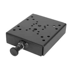 Gamber-Johnson Mounting Adapter for Tablet PC, Computer - Black Powder Coat - 75 x 75, 100 x 100 - VESA Mount Compatible -