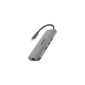 Docking station Sitecom CN-382 USB 3.1 Tipo C per Computer portatile - 60 W - 5 x Porte USB - 3 x USB 3.0 - Rete (RJ-45) -
