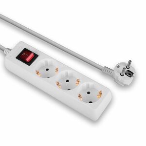 LINDY Steckdosenleiste - Schuko - 3 x Schuko - 1,40 m Kabel - 250 V AC Voltage - 3,50 kW - Extern - Weiß