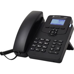 AudioCodes 405HD IP Phone - Corded - Corded - Black - 2 x Total Line - VoIP - 2 x Network (RJ-45) - PoE Ports